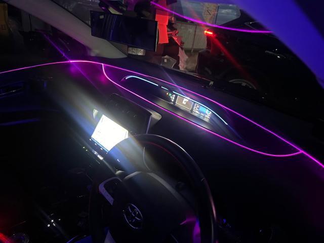 トヨタ 50系プリウス  アンビエントライト取付 ZVW51　岡山市東区