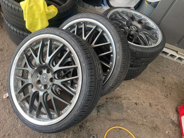 トヨタ 50系プリウス　モデリスタフルエアロ　19inホイール  取付 ZVW51　岡山市東区