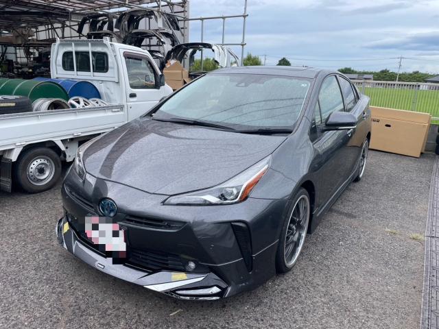 トヨタ 50系プリウス　モデリスタフルエアロ　19inホイール  取付 ZVW51　岡山市東区