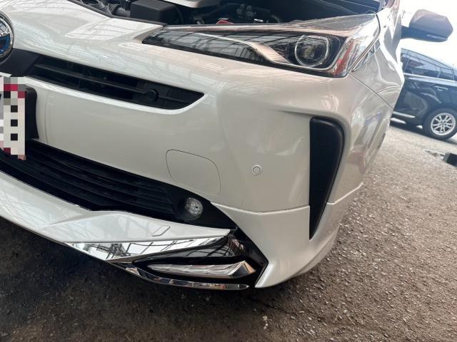 トヨタ　50系プリウス　納車前点検　タイヤ交換　ツーリングアクセサリーライト　ZVW51　岡山市東区