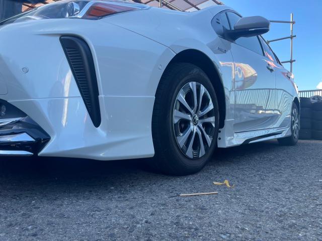 トヨタ 50系プリウス モデリスタエアロ 取付 ZVW51　岡山市東区