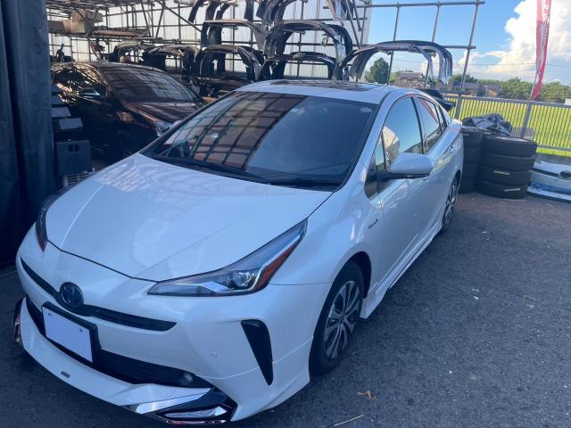 トヨタ 50系プリウス モデリスタエアロ 取付 ZVW51　岡山市東区