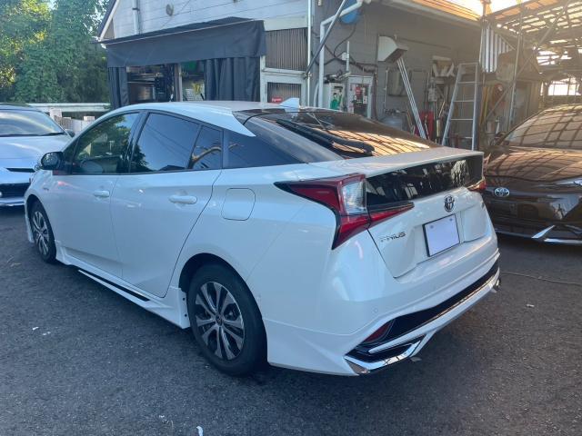 トヨタ 50系プリウス モデリスタエアロ 取付 ZVW51　岡山市東区