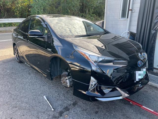 トヨタ　50系プリウス 　17inツーリングホイール交換　ZVW51　岡山市東区