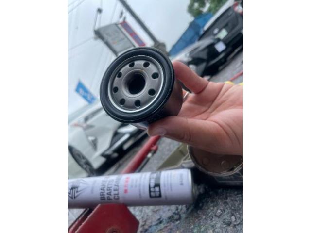 スズキ　スペーシアカスタム　オイル、エレメント 交換　MK53S　岡山市東区