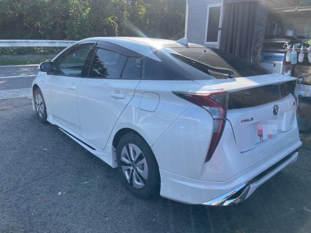 トヨタ　50系プリウス 　15インチホイール→17インチツーリングホイール交換　ZVW55　岡山市東区