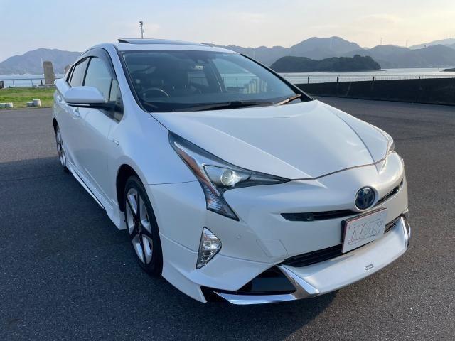トヨタ　50系プリウス 　15インチホイール→17インチツーリングホイール交換　ZVW55　岡山市東区