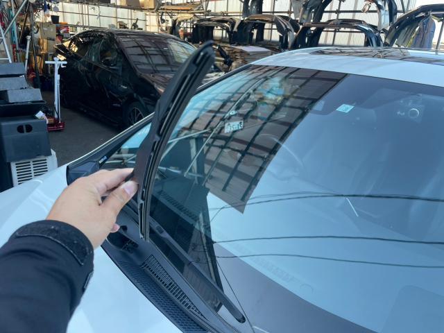 トヨタ　50系プリウス 　ワイパーゴム、エアコンフィルター　交換　ZVW51　岡山市東区