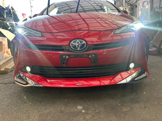 トヨタ 50系プリウス  fclツインカラーチェンジLEDフォグバルブ取付 　ZVW51　岡山市東区