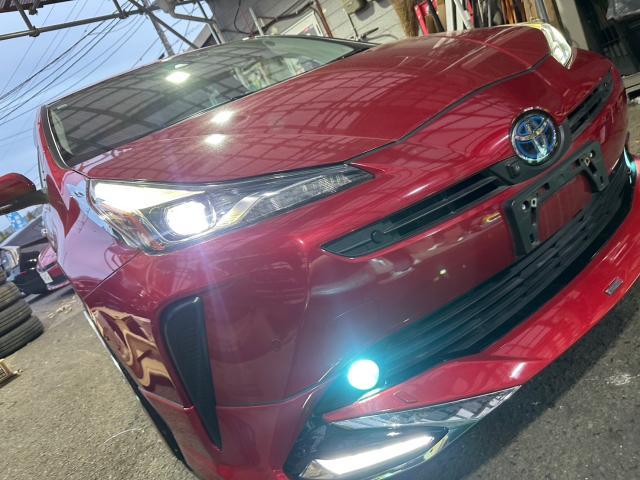 トヨタ 50系プリウス  モデリスタメッキパーツ　取付 ZVW51　岡山市東区