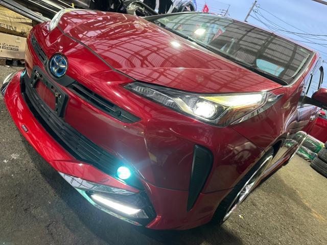 トヨタ 50系プリウス  モデリスタメッキパーツ　取付 ZVW51　岡山市東区