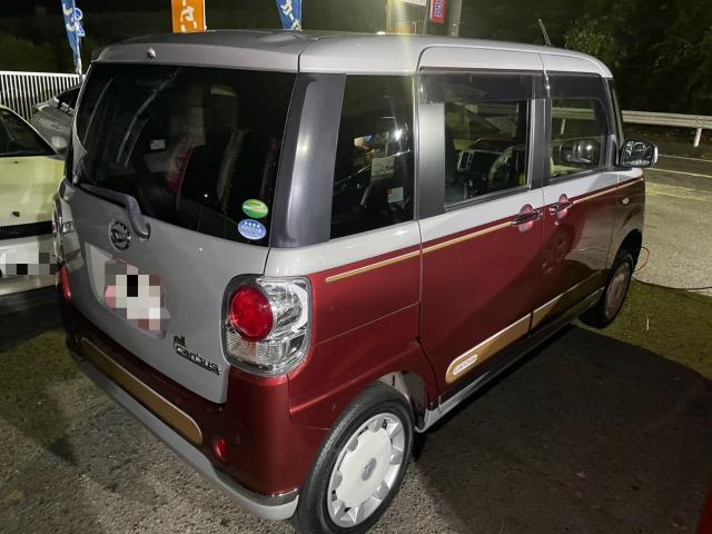 ダイハツ　ムーヴキャンバス　タイヤ交換　LA800S　岡山市東区