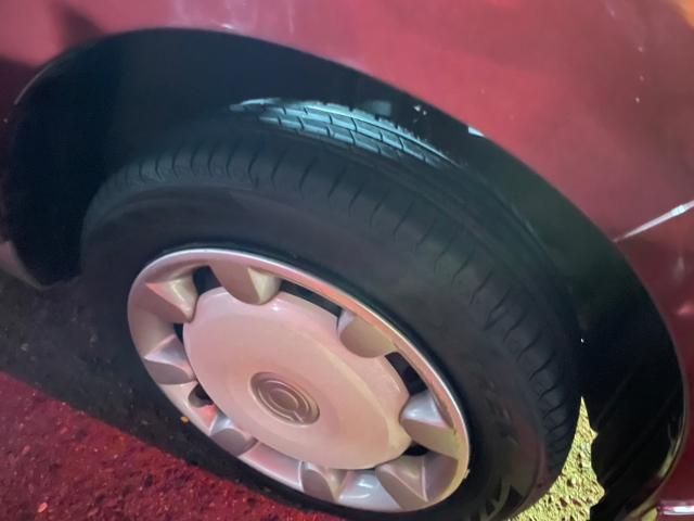 ダイハツ　ムーヴキャンバス　タイヤ交換　LA800S　岡山市東区