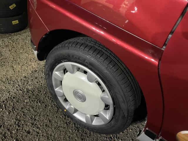 ダイハツ　ムーヴキャンバス　タイヤ交換　LA800S　岡山市東区