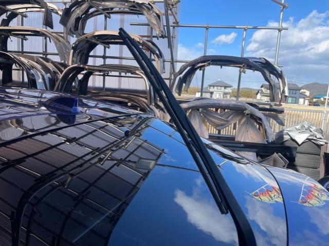 トヨタ　50プリウス　納車前点検　補機バッテリー交換　ZVW55　岡山市東区