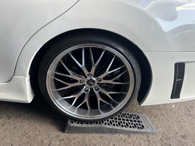 トヨタ　マークＸ　車高調整 3cmダウン、アライメント調整、光軸調整　GRX130　岡山市東区