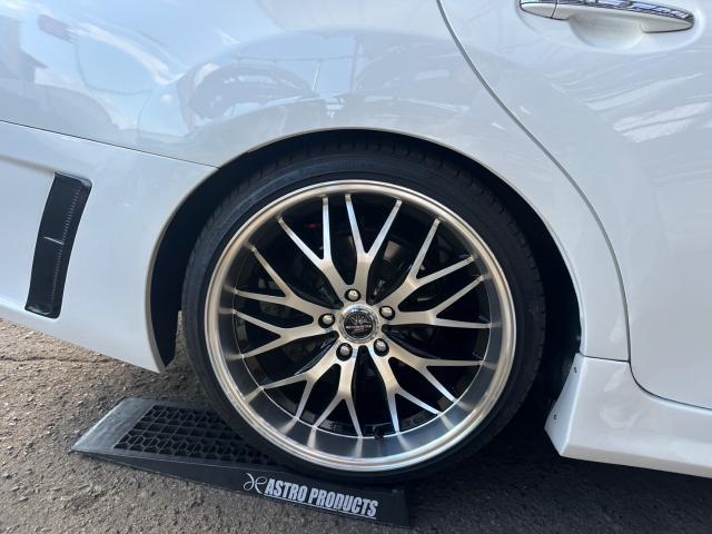 トヨタ　マークＸ　車高調整 3cmダウン、アライメント調整、光軸調整　GRX130　岡山市東区