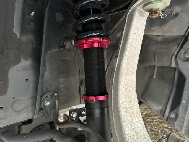 トヨタ　マークＸ　車高調整 3cmダウン、アライメント調整、光軸調整　GRX130　岡山市東区