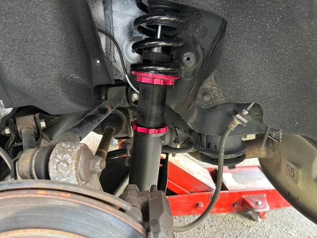 トヨタ　マークＸ　車高調整 3cmダウン、アライメント調整、光軸調整　GRX130　岡山市東区