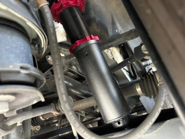 トヨタ　マークＸ　車高調整 3cmダウン、アライメント調整、光軸調整　GRX130　岡山市東区