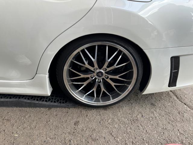 トヨタ　マークＸ　車高調整 3cmダウン、アライメント調整、光軸調整　GRX130　岡山市東区