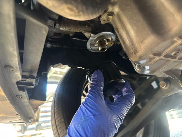 スズキ　スペーシアカスタム　オイル交換、オイルエレメント交換、ワコーズ アンチエイジングオイル、エンジンパワーシールド　施工　MK53S　岡山市東区