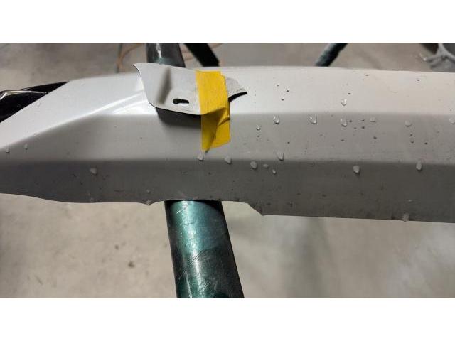 トヨタ　カムリ　リアエアロ塗装、エアロ ステー補強　AXVH70　岡山市東区