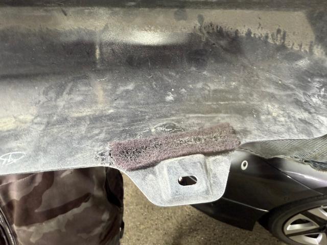 トヨタ　カムリ　リアエアロ塗装、エアロ ステー補強　AXVH70　岡山市東区