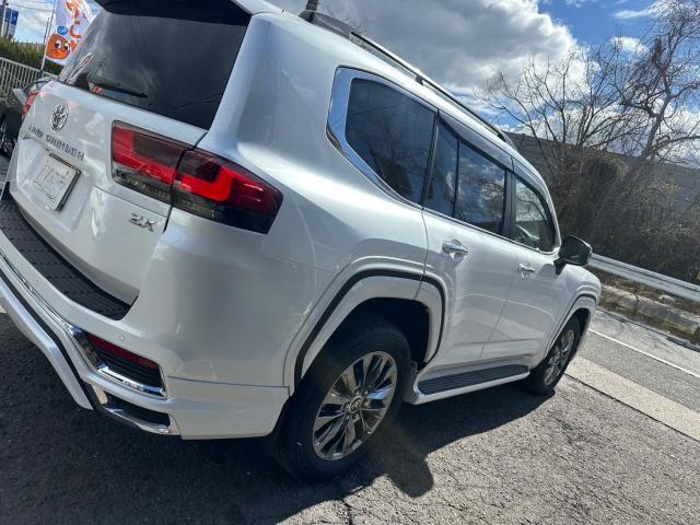 トヨタ　ランドクルーザー300系　モデリスタエアロキット取付、モデリスタフェンダーガーニッシュ取付、モデリスタマフラーカッター取付、モデリスタリアスポイラー取付　FJA300W　岡山市東区