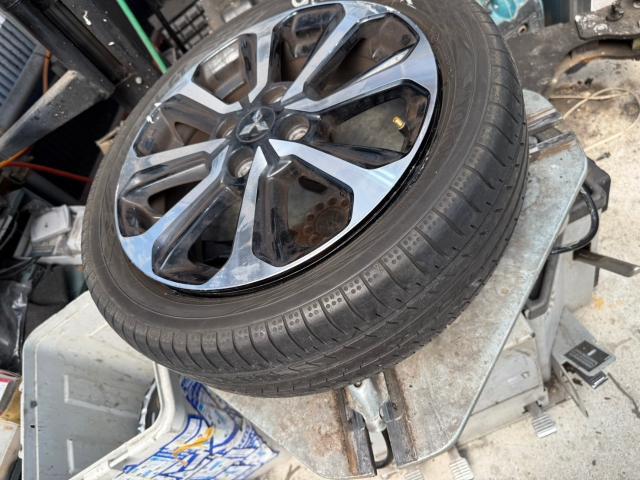 三菱　ミラージュ　スタッドレス&rarr;ラジアルタイヤ　交換　A03A　岡山市東区