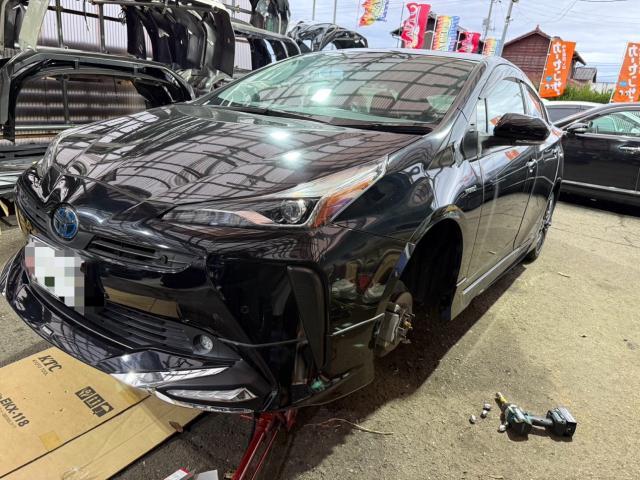 トヨタ　50プリウス　タイヤ交換4本　ZVW51　岡山市東区