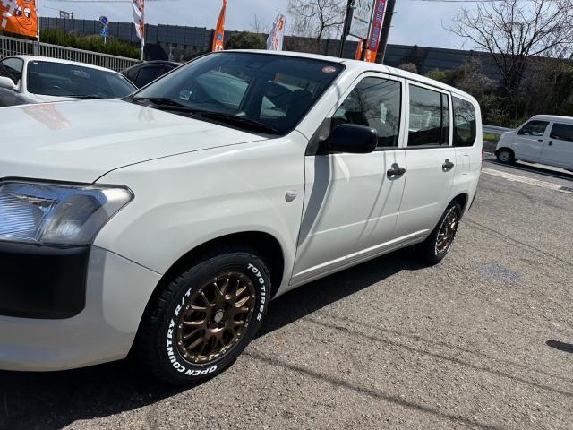 トヨタ　サクシードバン　ホイール交換　TOYO 新品ブロックタイヤ　NCP160V　岡山市東区