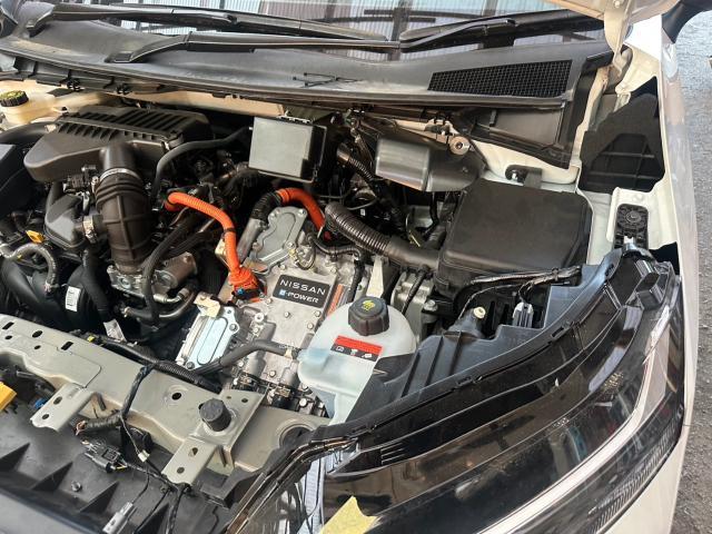 日産　オーラ　日産アリア　純正流用エンブレムイルミネーション 加工取付　FE13　岡山市東区