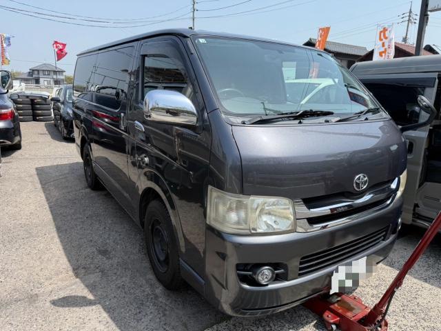 トヨタ　レジアスエースバン　スタッドレスタイヤ→ノーマルタイヤ　交換　TRH201V　岡山市東区