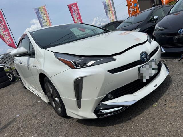 トヨタ　50プリウス 　モデリスタエアロ　交換　ZVW51【岡山県岡山市　東区・中区・北区・赤磐市・瀬戸内市で持込でのタイヤ交換・ドライブレコーダー・ナビ等のパーツ取付・カスタムの事ならエヌアンドエスオートへお任せ】下さい！】