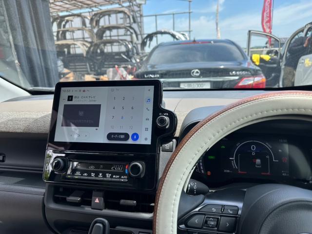 トヨタ　シエンタ　テレビキット取付　MXPL10G【岡山県岡山市　東区・中区・北区・赤磐市・瀬戸内市で持込でのタイヤ交換・ドライブレコーダー・ナビ等のパーツ取付・カスタムの事ならエヌアンドエスオートへお任せ】下さい！】