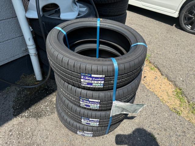 スズキ　スペーシアカスタム　タイヤ交換　MK32S【岡山県岡山市　東区・中区・北区・赤磐市・瀬戸内市で持込でのタイヤ交換・ドライブレコーダー・ナビ等のパーツ取付・カスタムの事ならエヌアンドエスオートへお任せ】下さい！】