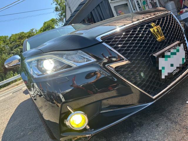 トヨタ　クラウンハイブリッド　LEDフォグランプ　強化ハーネス　取付【岡山県岡山市　東区・中区・北区・赤磐市・瀬戸内市で持込でのタイヤ交換・ドライブレコーダー・ナビ等のパーツ取付・カスタムの事ならエヌアンドエスオートへお任せ】下さい！】