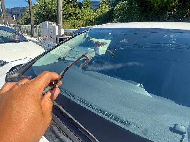 トヨタ　50プリウス　納車前点検　ZVW51【岡山県岡山市　東区・中区・北区・赤磐市・瀬戸内市で持込でのタイヤ交換・ドライブレコーダー・ナビ等のパーツ取付・カスタムの事ならエヌアンドエスオートへお任せ】下さい！】