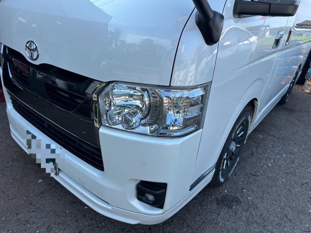 トヨタ　ハイエースバン　LEDウィンカーT20取付　GDH201V【岡山県岡山市　東区・中区・北区・赤磐市・瀬戸内市で持込でのタイヤ交換・ドライブレコーダー・ナビ等のパーツ取付・カスタムの事ならエヌアンドエスオートへお任せ】下さい！】