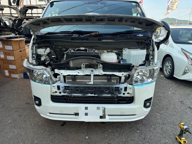 トヨタ　ハイエースバン　LEDウィンカーT20取付　GDH201V【岡山県岡山市　東区・中区・北区・赤磐市・瀬戸内市で持込でのタイヤ交換・ドライブレコーダー・ナビ等のパーツ取付・カスタムの事ならエヌアンドエスオートへお任せ】下さい！】