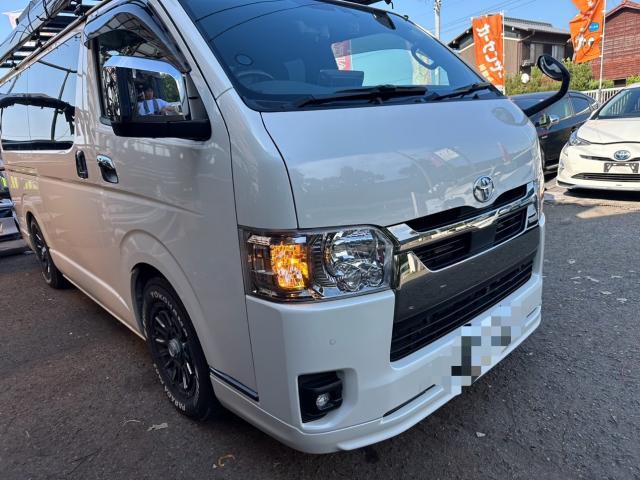 トヨタ　ハイエースバン　LEDウィンカーT20取付　GDH201V【岡山県岡山市　東区・中区・北区・赤磐市・瀬戸内市で持込でのタイヤ交換・ドライブレコーダー・ナビ等のパーツ取付・カスタムの事ならエヌアンドエスオートへお任せ】下さい！】