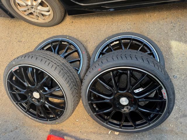 トヨタ　50プリウス　レアマイスター19inホイール　交換　ZVW51【岡山県岡山市　東区・中区・北区・赤磐市・瀬戸内市で持込でのタイヤ交換・ドライブレコーダー・ナビ等のパーツ取付・カスタムの事ならエヌアンドエスオートへお任せ】下さい！】