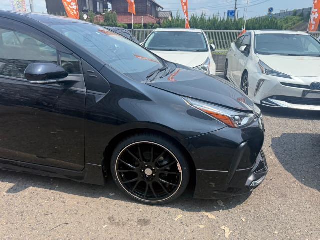 トヨタ　50プリウス　レアマイスター19inホイール　交換　ZVW51【岡山県岡山市　東区・中区・北区・赤磐市・瀬戸内市で持込でのタイヤ交換・ドライブレコーダー・ナビ等のパーツ取付・カスタムの事ならエヌアンドエスオートへお任せ】下さい！】