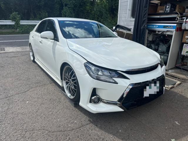 トヨタ　マークＸ　オイル　エレメント　交換　GRX130【岡山県岡山市　東区・中区・北区・赤磐市・瀬戸内市で持込でのタイヤ交換・ドライブレコーダー・ナビ等のパーツ取付・カスタムの事ならエヌアンドエスオートへお任せ】下さい！】