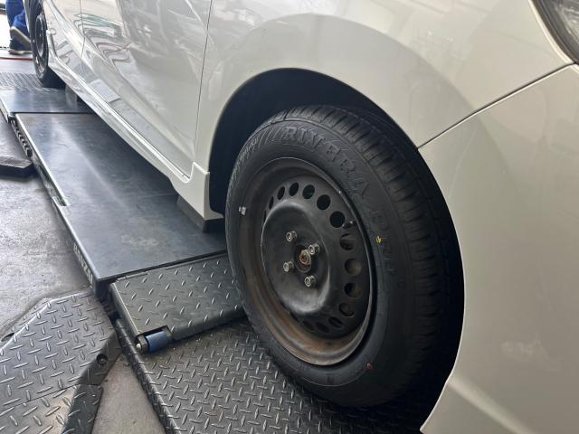 ホンダ　シャトル　タイヤ交換　GP7【岡山県岡山市　東区・中区・北区・赤磐市・瀬戸内市で持込でのタイヤ交換・ドライブレコーダー・ナビ等のパーツ取付・カスタムの事ならエヌアンドエスオートへお任せ】下さい！】