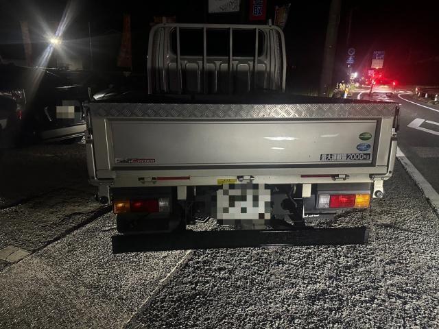 三菱ふそう　キャンター　リアバンパー作成　取付　FBA20【岡山県岡山市　東区・中区・北区・赤磐市・瀬戸内市で持込でのタイヤ交換・ドライブレコーダー・ナビ等のパーツ取付・カスタムの事ならエヌアンドエスオートへお任せ】下さい！】