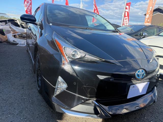 トヨタ　50プリウス　AIR字光式ナンバー灯　取付　ZVW51【岡山県岡山市　東区・中区・北区・赤磐市・瀬戸内市で持込でのタイヤ交換・ドライブレコーダー・ナビ等のパーツ取付・カスタムの事ならエヌアンドエスオートへお任せ】下さい！】