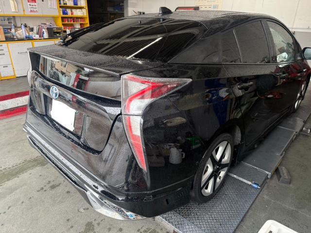 トヨタ　50プリウス 　タイヤ　4本 交換　ZVW51【岡山県岡山市　東区・中区・北区・赤磐市・瀬戸内市で持込でのタイヤ交換・ドライブレコーダー・ナビ等のパーツ取付・カスタムの事ならエヌアンドエスオートへお任せ】下さい！】