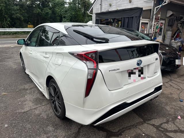 トヨタ　50プリウス 　モデリスタエアロ交換　ホイール交換　ZVW55【岡山県岡山市　東区・中区・北区・赤磐市・瀬戸内市で持込でのタイヤ交換・ドライブレコーダー・ナビ等のパーツ取付・カスタムの事ならエヌアンドエスオートへお任せ】下さい！】